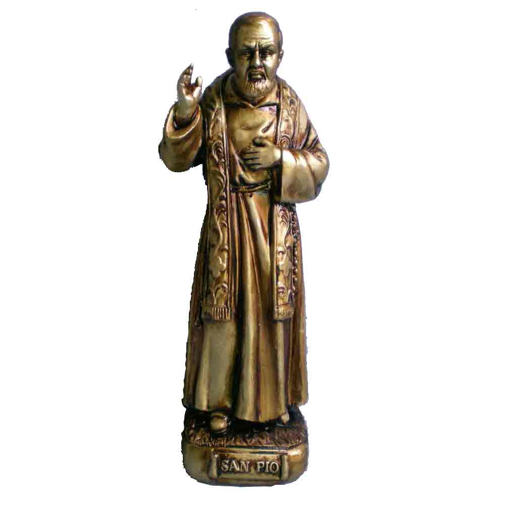 Custom Resin Catholic Saint Padre Pio Statue for Home Decoration from ...